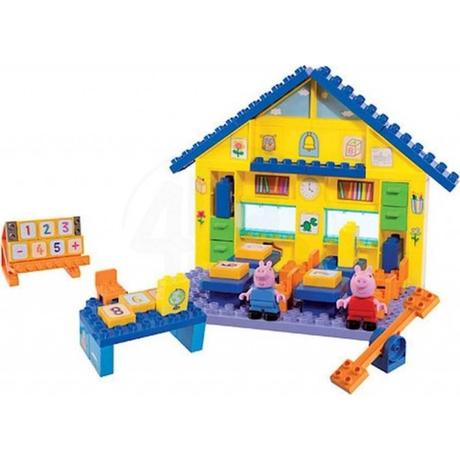 Stavebnica playbig bloxx peppa pig sa v škole,