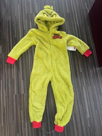 Teplý overal grinch s vysačkou, f&f,110