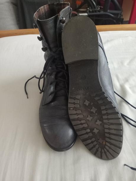 Čižmy kožené tmavomodré 39, 39