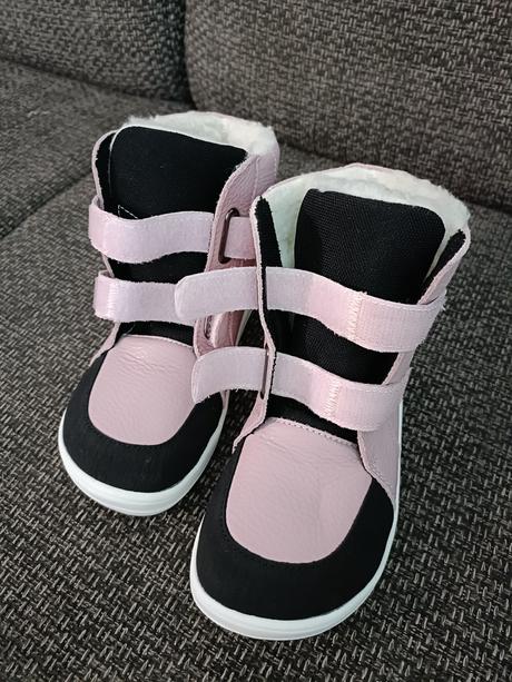 Zimné barefoot topánky, baby bare shoes,30