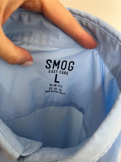 Pánska bledomodrá košeľa, l