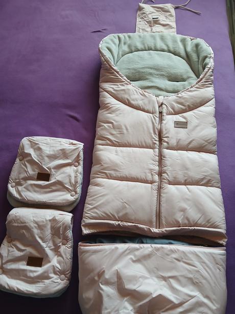 Zimný fusak s rukavicami, petite&mars