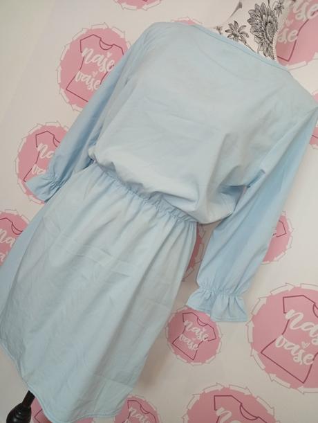 Ľahké šaty vzadu retiazka s/m, s