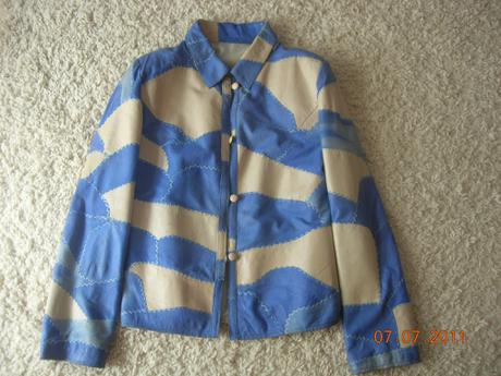 Bunda z pravej brusenej kože., m