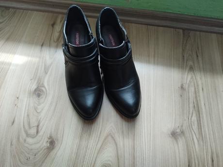 Kožené prechodné topánky, 38