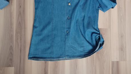 Riflová košeľa, s