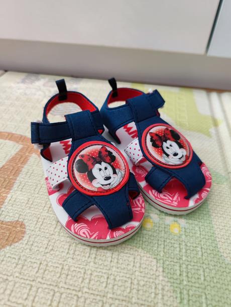 Nové letné disney sandálky, minnie, veľkosť 25, disney,25