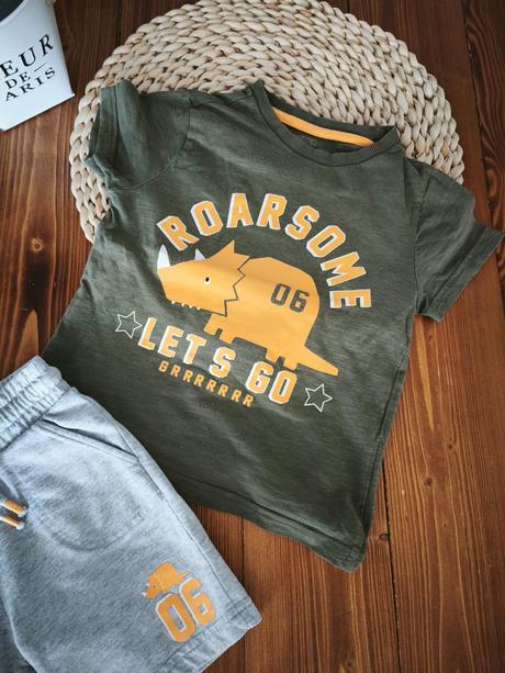 Suprava tričko a kratasy f&f 98-104, f&f,98