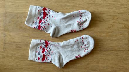 Biele ponožky veľ. 30-32, 30