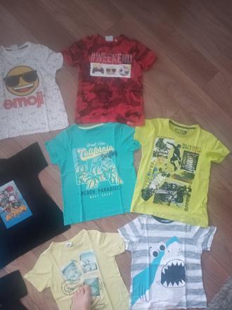 Chlapčenské tričká, takko,134