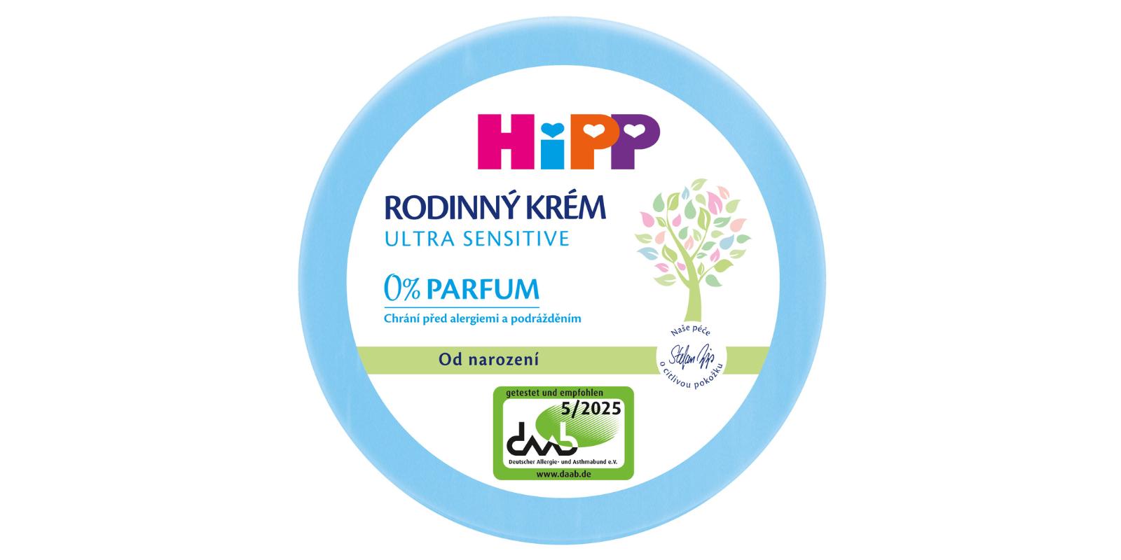 HiPP Ultra SENSITIVE Krém pre celú rodinu HiPP Ultra SENSITIVE Krém pre celú rodinu