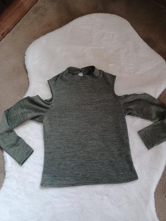 Crop tričko, new look,128