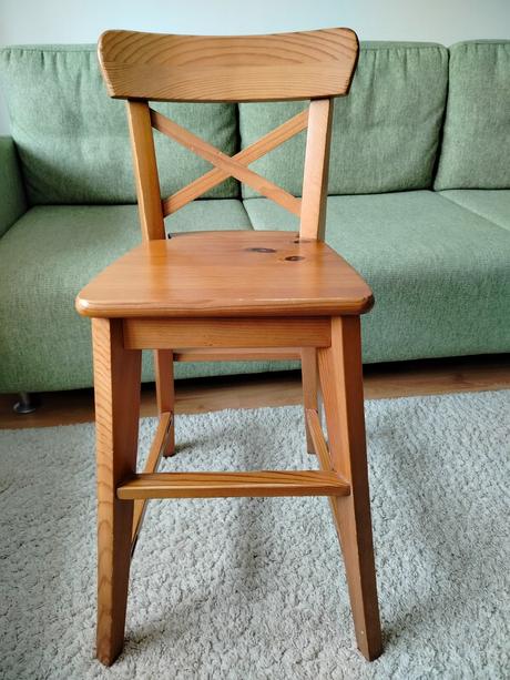 Detská vysoká stolička ikea ingolf,