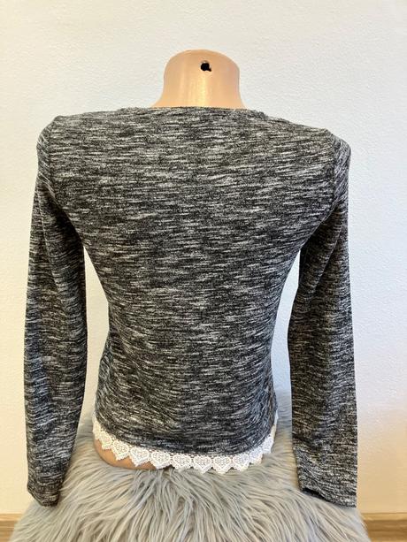 Dievčenský melírovaný sveter c&a (146-152), c&a,146