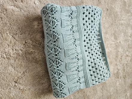 Azurovy sveter 44/46, bonprix,44