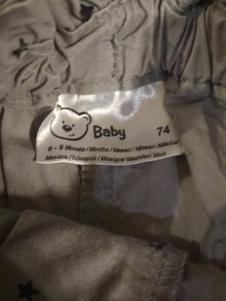 Nohavice tenké baby veľ 74, baby,74
