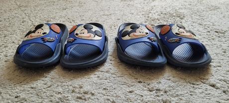Šľapky mickey mouse dvojičky, pepco,32