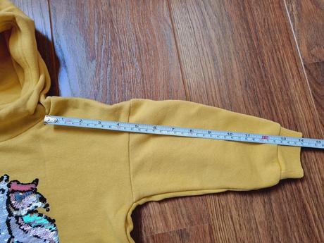 B1886 mikina jednorožec, h&m,104