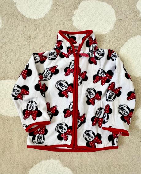 Fleesová mikina, h&m,86