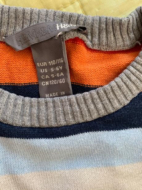 Pulovrík pre fešáka, h&m,116