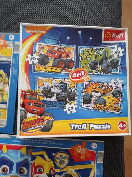 Puzzle paw patrol, blaze, 