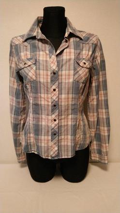 Dámska károvaná blúzka, j&d just design, m