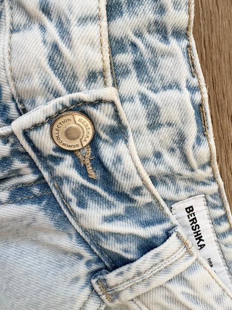 Low-rise baggy barrel jeans bershka, bershka,36