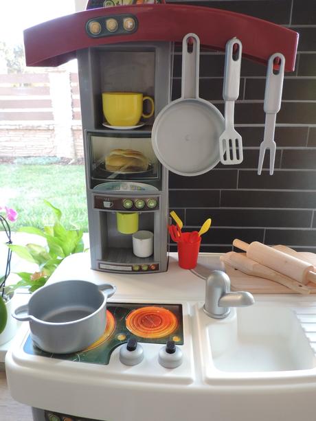 Kuchynka smoby + riady, 