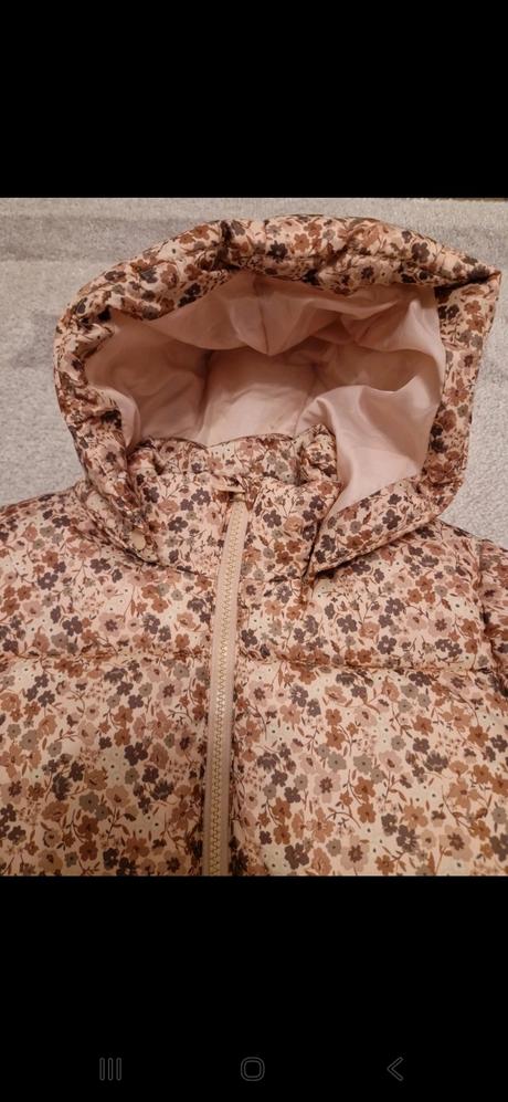 Bunda kvietky, h&m,122