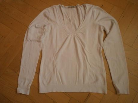 Biely pulovrík, orsay,m