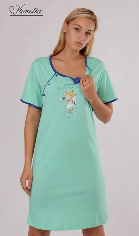 Materská nočná košieľka so županom, vienetta secret,l / m / s / xl / xxl