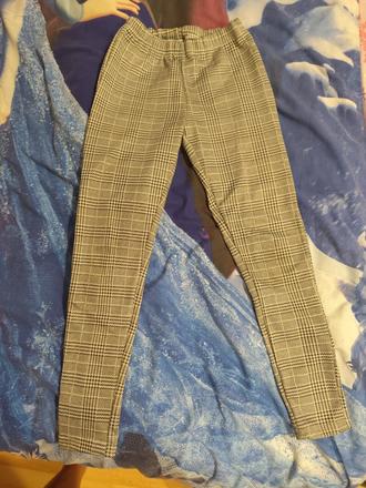 Veľ.134/140 mierne zateplené nohavice, 134