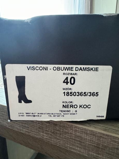 Dámske kožené čižmy, 40