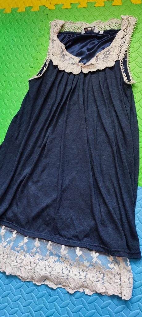 Elegantný top s čipkou, new look,38