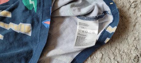 Tričko dvojicky palmy, h&m,122