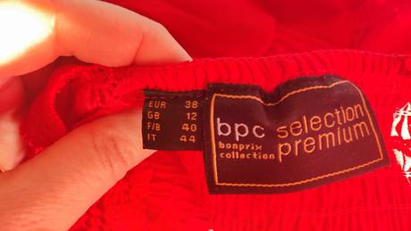 Dlhé červené šaty, bonprix,38
