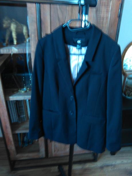 Kvalitné saká čierne a biele, h&m,s