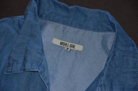 Dámske rifľové sako, m