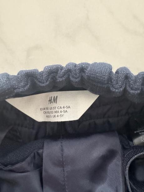 Elegantné nohavice, h&m,110