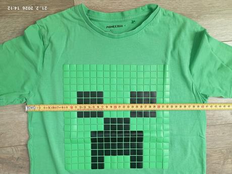 Tričko minecraft (už s poštovným), reserved,152