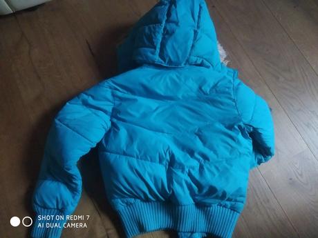 Zimná bunda, h&m,152