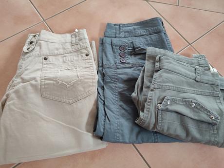 Dámske 3/4  capri kraťasy, 38