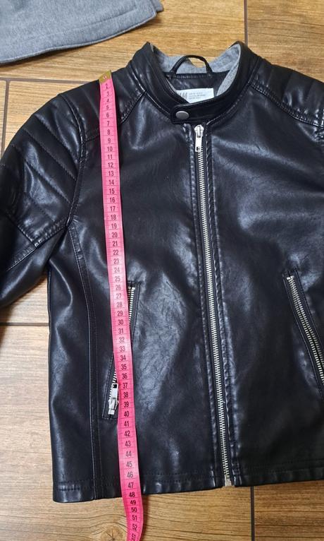 Kožená bunda, h&m,134