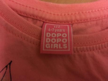 Ružové tričko, veľkosť 122, dopodopo,122