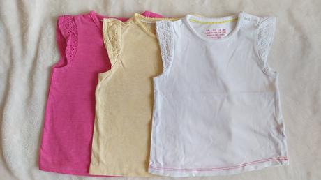 3x tricko, f&f,80