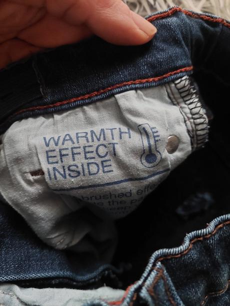 Termo/polar džínsy, zara,140