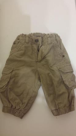 Mencestrove zateplene nohavice, nenosene, h&m,68