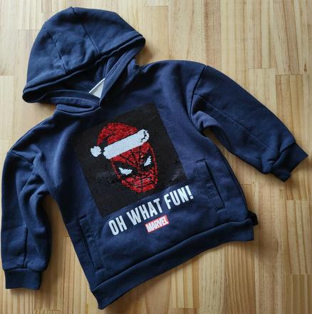 Mikina marvel s meniacim sa obrázkom 110 na 4-5 ro, primark,110