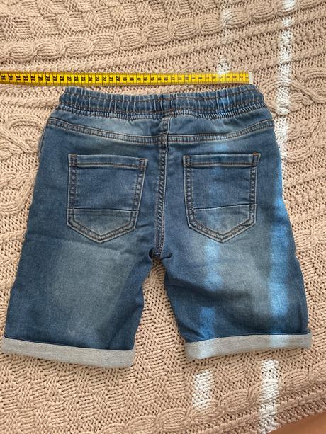 Riflové šortky, primark,128