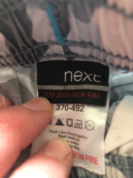 Maskáčové roll-up nohavice, next,80